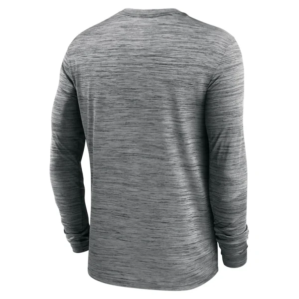 Los angeles chargers nike velocity long sleeve t shirt anthracite Multi L