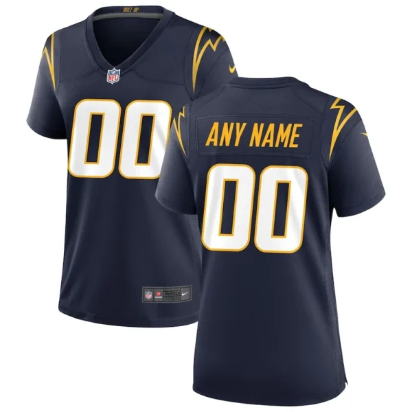 Los angeles chargers nike womens alternate custom game jersey Navy