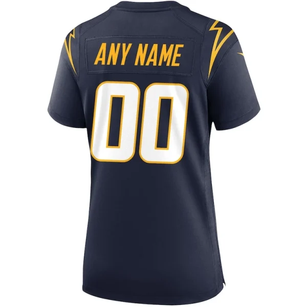 Los angeles chargers nike womens alternate custom game jersey Navy L