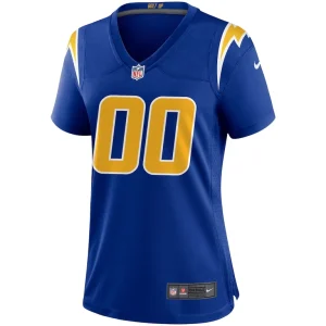 Los angeles chargers nike womens alternate custom game jersey Royal M