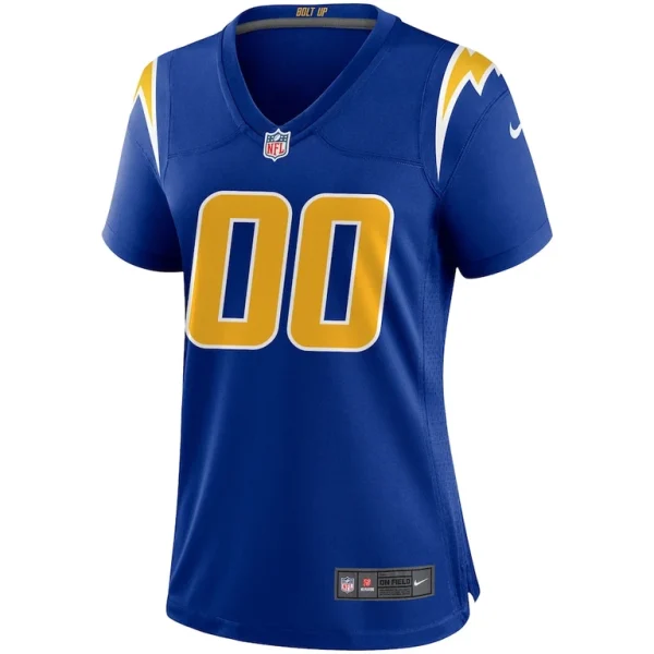 Los angeles chargers nike womens alternate custom game jersey Royal M