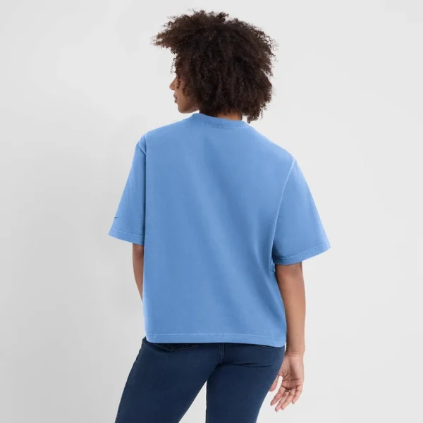 Los angeles chargers nike womens arch boxy t shirt Powder blue 2XL