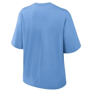 Los angeles chargers nike womens arch boxy t shirt Powder blue L