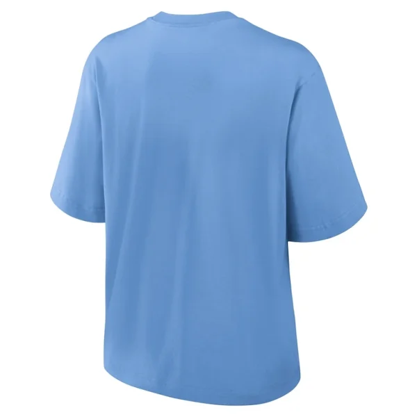 Los angeles chargers nike womens arch boxy t shirt Powder blue L