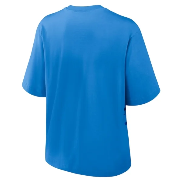 Los angeles chargers nike womens boxy t shirt Powder blue M