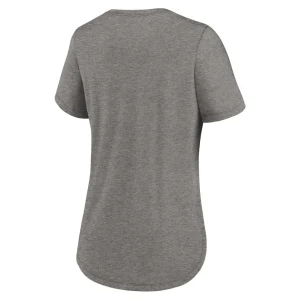 Los angeles chargers nike womens local fashion tri blend t shirt Heather charcoal M