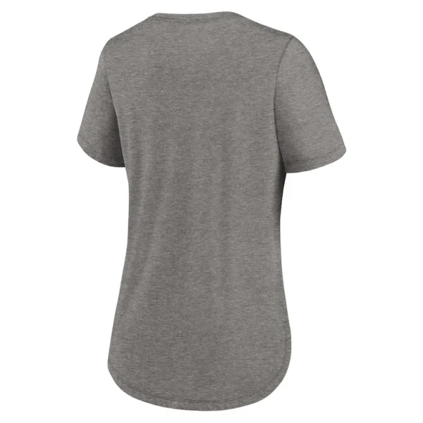 Los angeles chargers nike womens local fashion tri blend t shirt Heather charcoal M