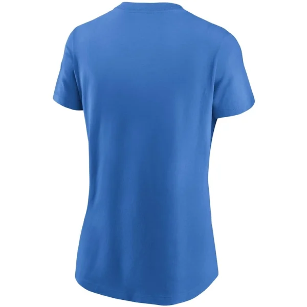 Los angeles chargers nike womens logo essential t shirt Powder blue M