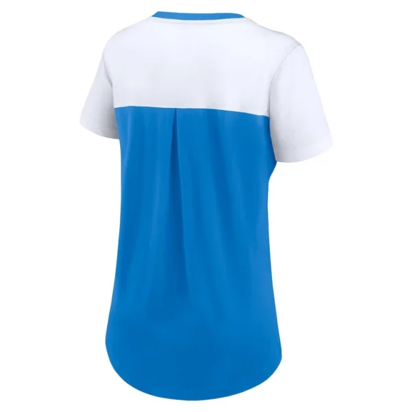 Los angeles chargers nike womens performance fashion t shirt Powder blue M