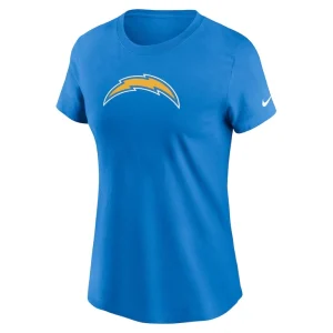 Los angeles chargers nike womens primary logo t shirt Powder blue S