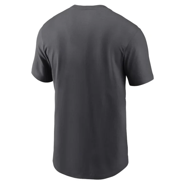 Los angeles rams nike 2021 nfc champions locker room trophy collection t shirt anthracite Multi L