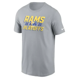 Los angeles rams nike 2023 nfl playoffs iconic t shirt Gray M