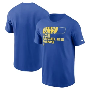 Los angeles rams nike air essential t shirt Royal