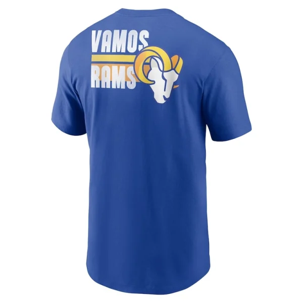 Los angeles rams nike blitz essential t shirt Royal L