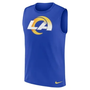 Los angeles rams nike blitz legend muscle tank top Royal M