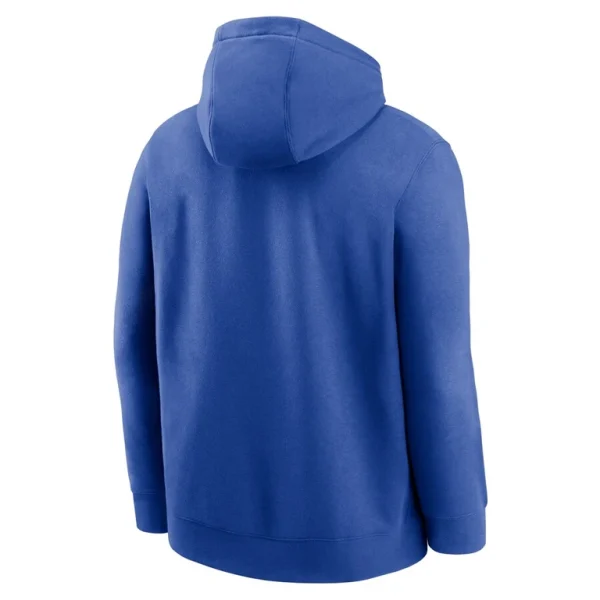 Los angeles rams nike club logo pullover hoodie Royal L