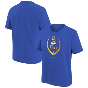 Los angeles rams nike girls preschool icon t shirt Royal