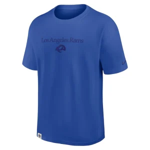 Los angeles rams nike glory max90 t shirt Royal M