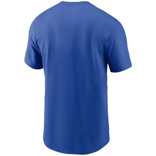 Los angeles rams nike hometown collection just play t shirt Royal L