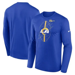 Los angeles rams nike legend icon long sleeve t shirt Royal