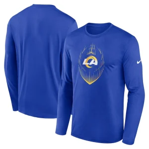Los angeles rams nike legend icon long sleeve t shirt Royal