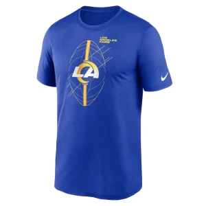 Los angeles rams nike legend icon performance t shirt Royal M