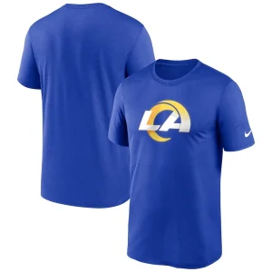 Los angeles rams nike legend logo performance t shirt Royal