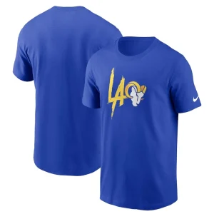 Los angeles rams nike local essential t shirt Royal