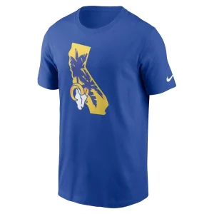Los angeles rams nike local essential t shirt Royal M