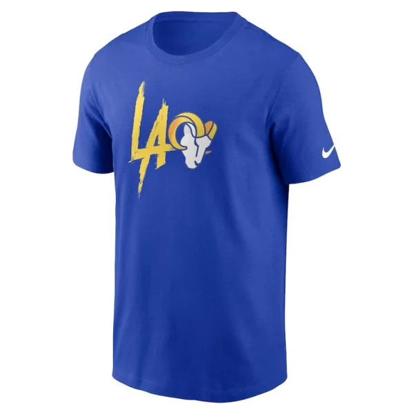 Los angeles rams nike local essential t shirt Royal M