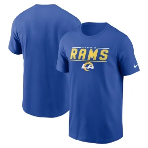 Los angeles rams nike muscle t shirt Royal