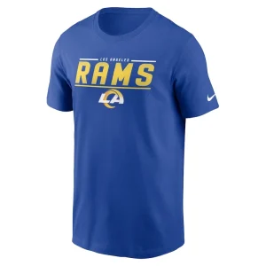 Los angeles rams nike muscle t shirt Royal M