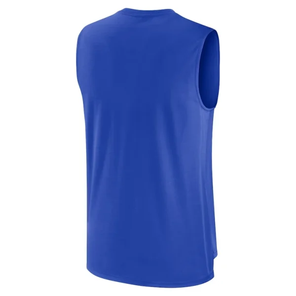 Los angeles rams nike muscle trainer tank top Royal L