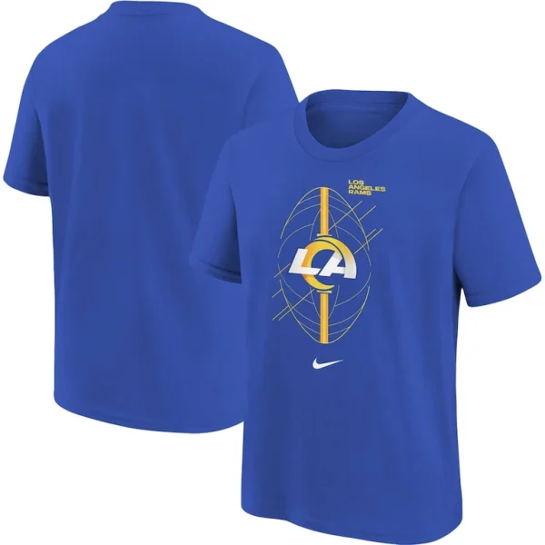 Los angeles rams nike preschool icon t shirt Royal