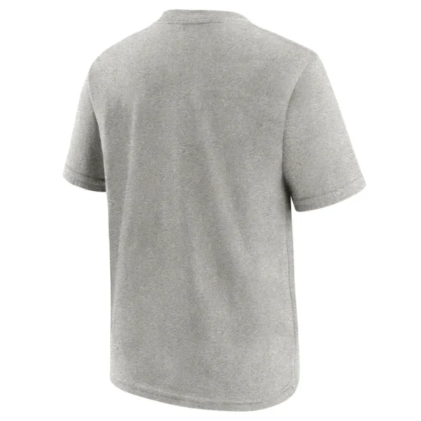 Los angeles rams nike preschool super bowl lvi champions locker room trophy collection t shirt Heathered gray 7