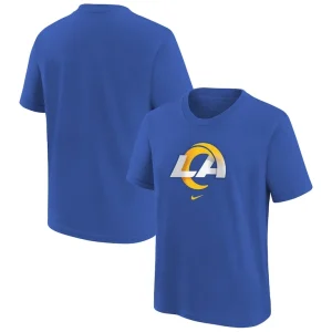 Los angeles rams nike preschool team wordmark t shirt Royal