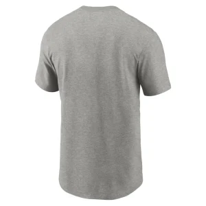 Los angeles rams nike primary logo t shirt Heathered gray L