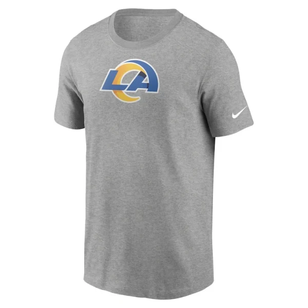 Los angeles rams nike primary logo t shirt Heathered gray M