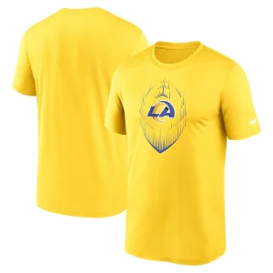 Los angeles rams nike primetime legend icon performance t shirt Gold