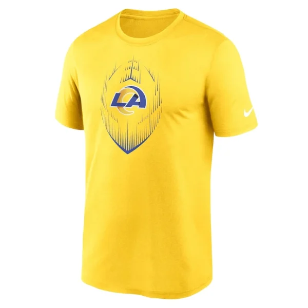 Los angeles rams nike primetime legend icon performance t shirt Gold M