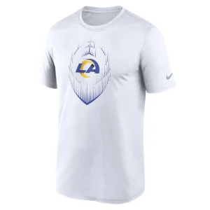 Los angeles rams nike primetime legend icon performance t shirt White M