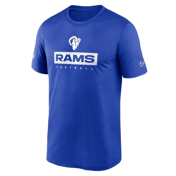 Los angeles rams nike sideline legend performance t shirt Royal M