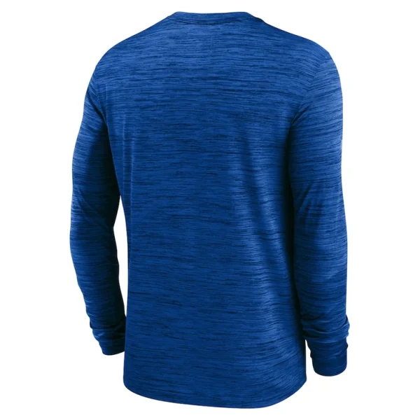 Los angeles rams nike sideline team velocity performance long sleeve t shirt Royal L