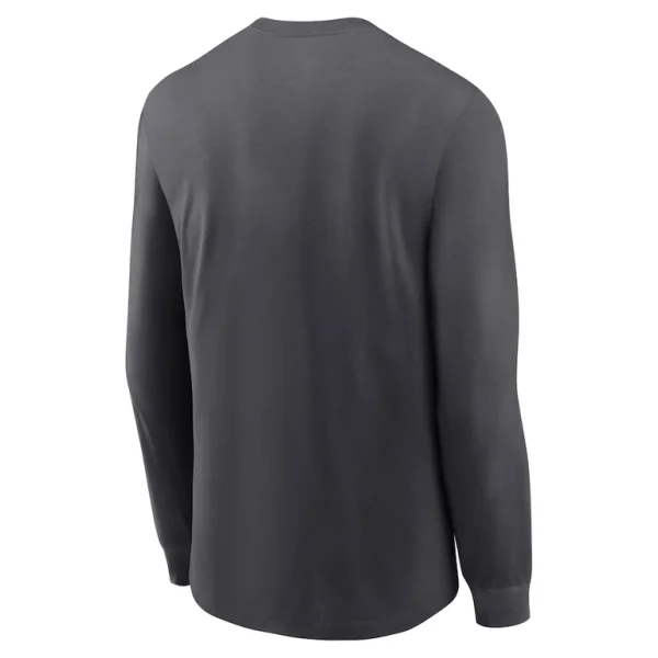 Los angeles rams nike super bowl lvi champions slogan long sleeve t shirt anthracite Multi L