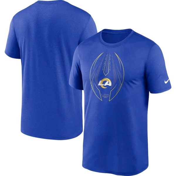 Los angeles rams nike team legend icon performance t shirt Royal