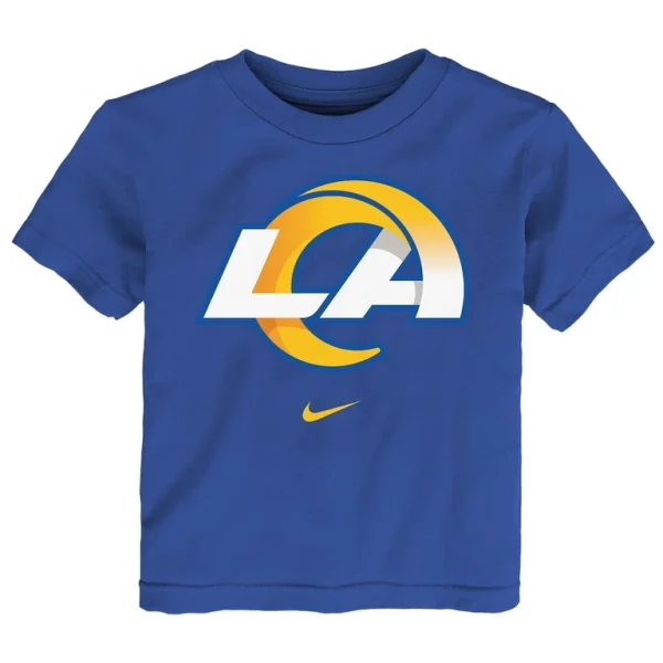 Los angeles rams nike toddler logo t shirt Royal