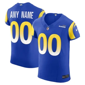Los angeles rams nike vapor f.u.s.e. elite custom jersey Royal