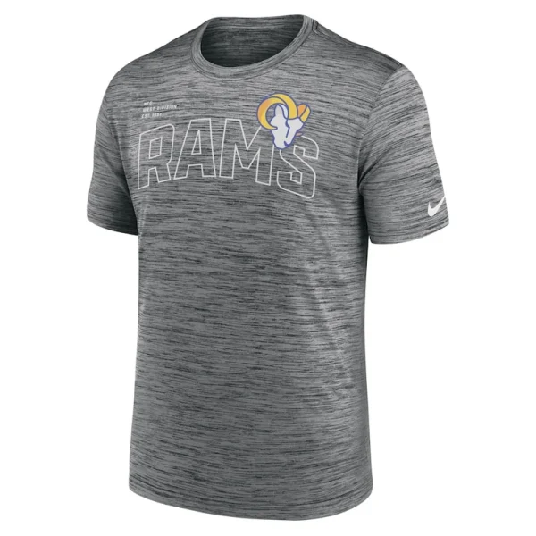 Los angeles rams nike velocity arch performance t shirt anthracite Multi M