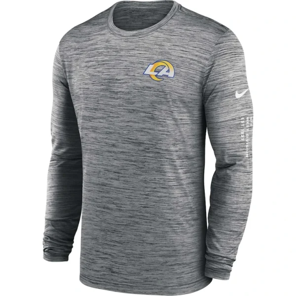 Los angeles rams nike velocity long sleeve t shirt anthracite Multi M