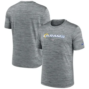 Los angeles rams nike velocity performance t shirt Gray